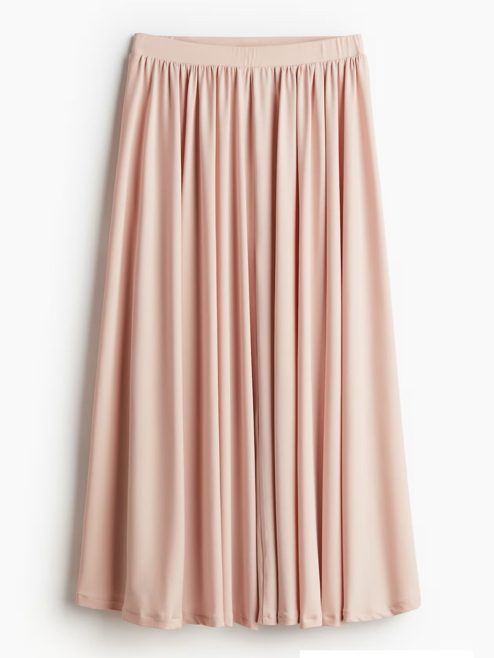 NWT H&M Dusty Blush Circle Skirt